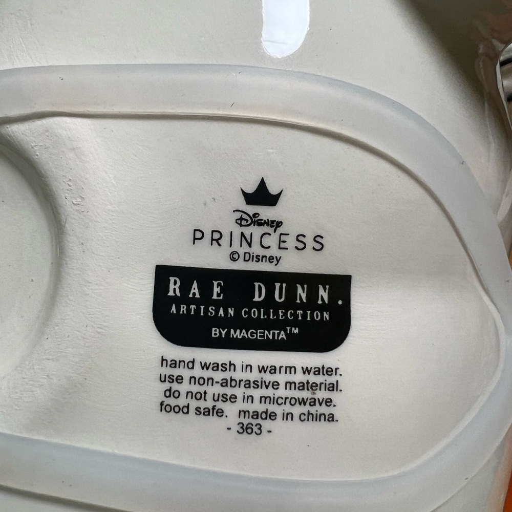 New Rae Dunn Disney princess cookie jar “up ‘til midnight “ - Picture 8 of 8
